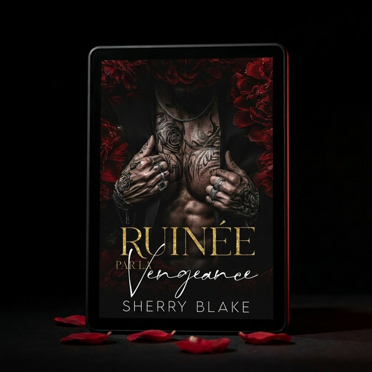 Ruinée par la Vengeance Kindle - dark mafia romance editorial photo - Sherry Blake