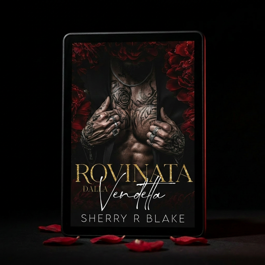 Rovinata dalla Vendetta Kindle - dark mafia romance editorial photo - Sherry Blake