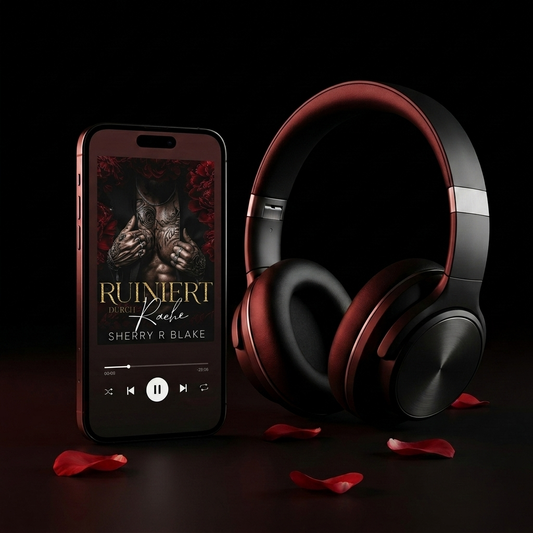 Ruiniert Durch Rache Hörbuch - dark mafia romance editorial photo - Sherry Blake