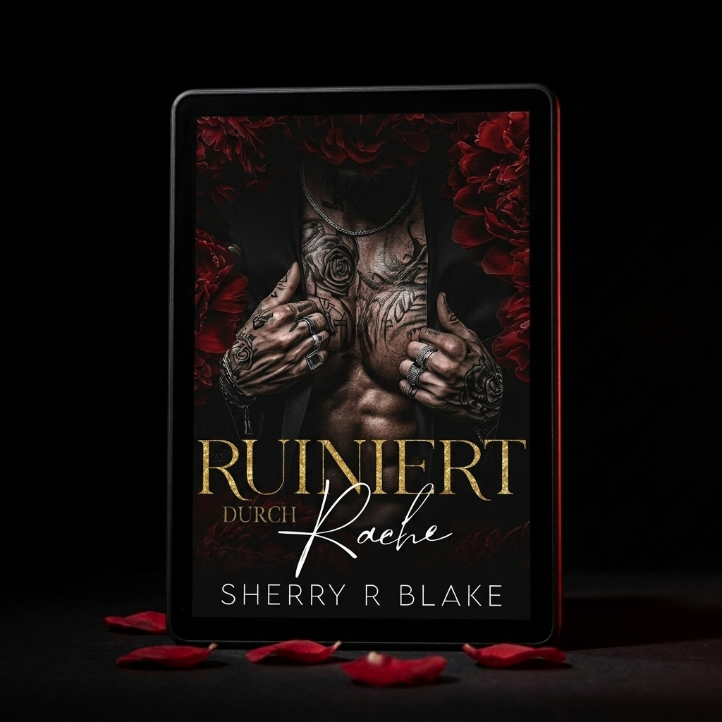 Ruiniert Durch Rache Kindle - dark mafia romance editorial photo - Sherry Blake