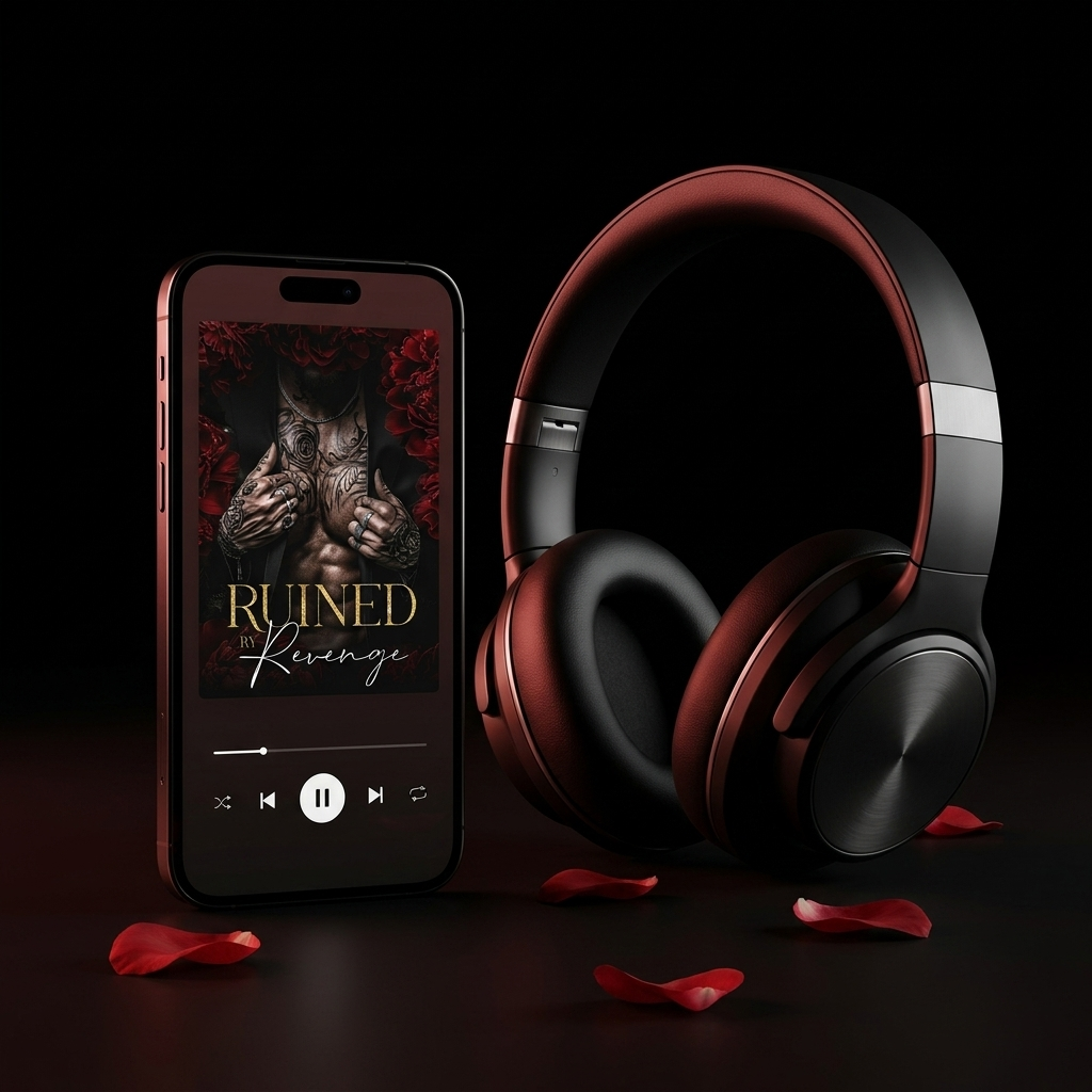 Ruined by Revenge audiobook - dark mafia romance editorial photo - Sherry Blake