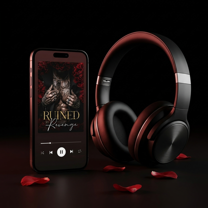 Ruined by Revenge audiobook - dark mafia romance editorial photo - Sherry Blake