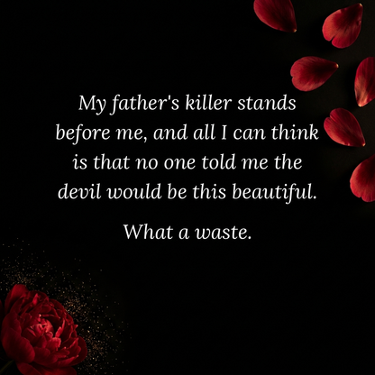 Ruined by Revenge hook card - the devil this beautiful - Sherry Blake Feretti Syndicate