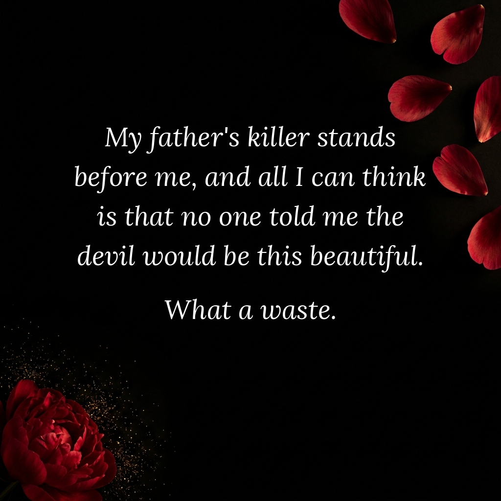Ruined by Revenge hook card - the devil this beautiful - Sherry Blake Feretti Syndicate