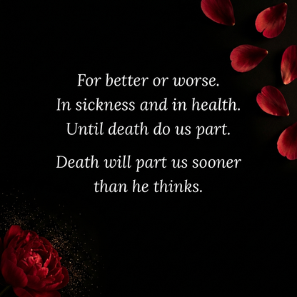 Ruined by Revenge hook card - until death do us part - Sherry Blake Feretti Syndicate