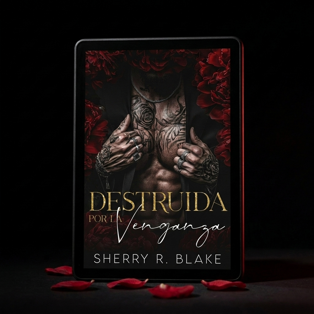 Destruida Por La Venganza Kindle - dark mafia romance editorial photo - Sherry Blake