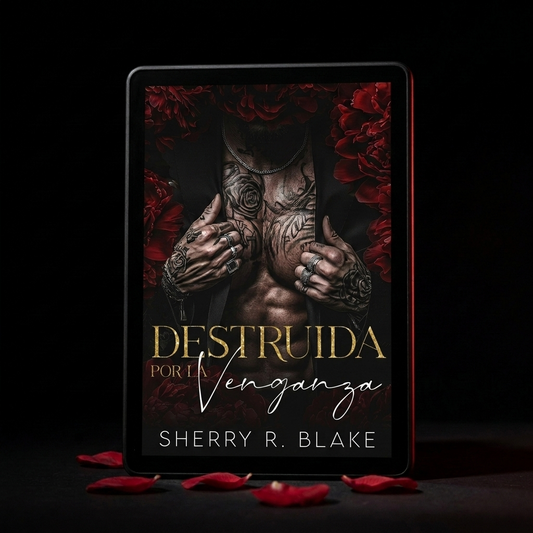 Destruida Por La Venganza Kindle - dark mafia romance editorial photo - Sherry Blake