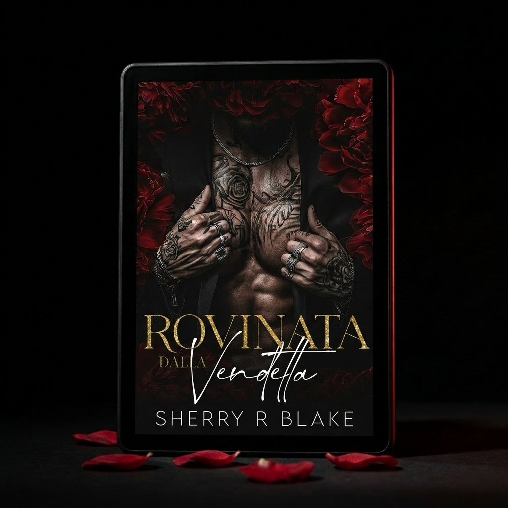 Rovinata dalla Vendetta Kindle - dark mafia romance editorial photo - Sherry Blake