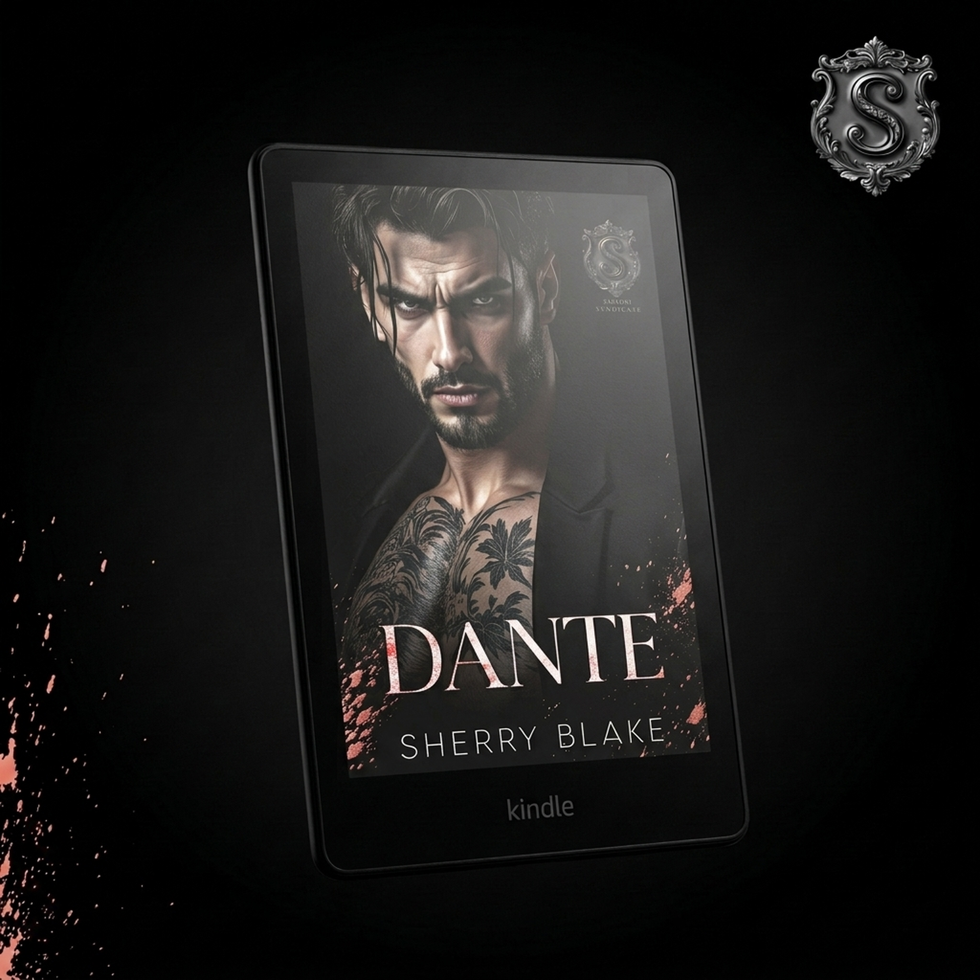 Dante by Sherry Blake – Kindle portada, Sartori Syndicate, romance mafioso oscuro (Book 6)
