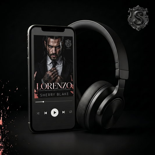 Lorenzo by Sherry Blake – audiobook cover, Sartori Syndicate dark mafia romance (Book 2)