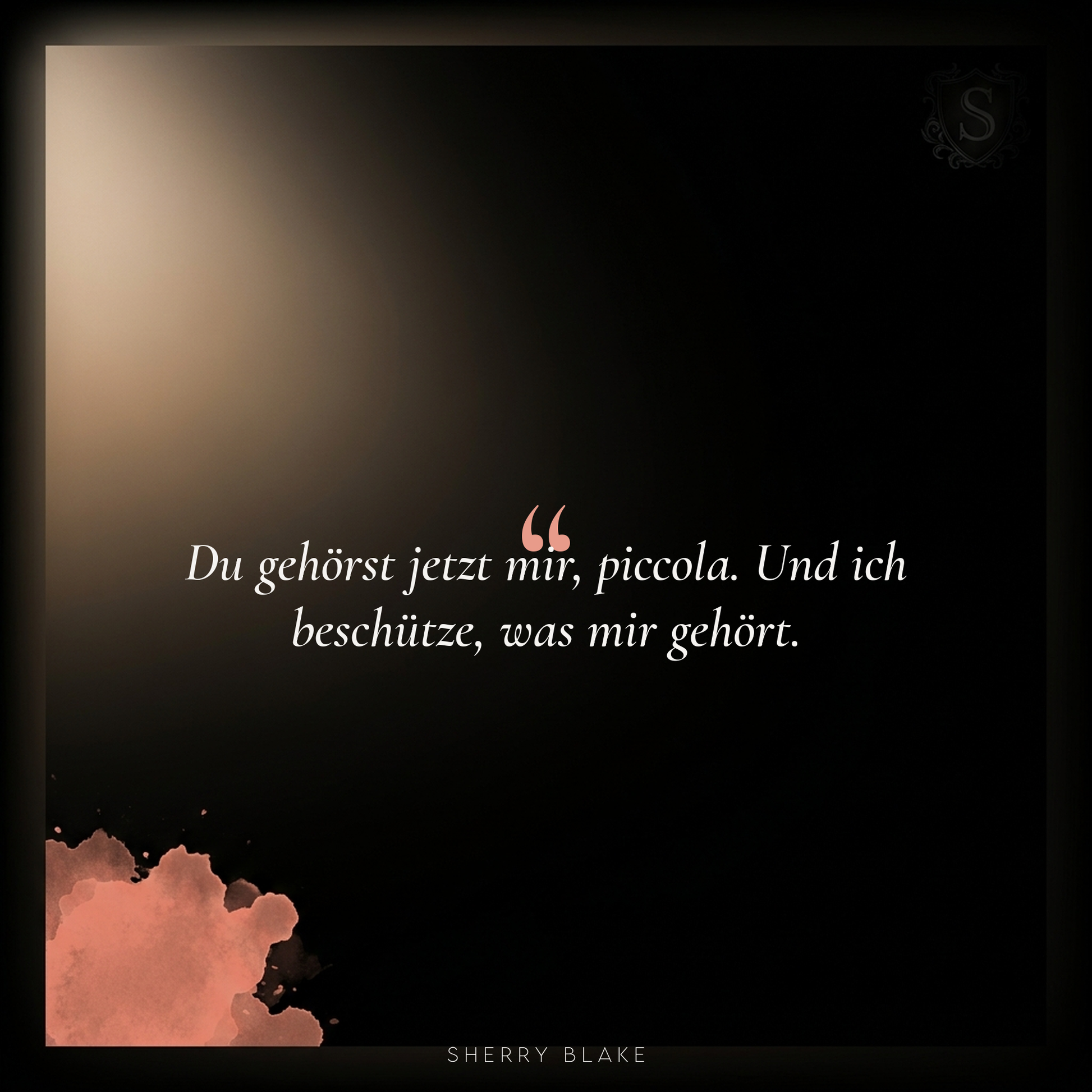 Lorenzo – Sherry Blake: “Du gehörst jetzt mir, piccola. Und ich beschütze, was mir gehört.” | Sartori-Syndicate Dark-Mafia-Romance