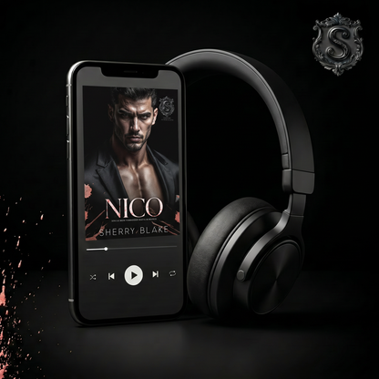Nico by Sherry Blake – audiobook cover, Sartori Syndicate dark mafia romance (Book 3)