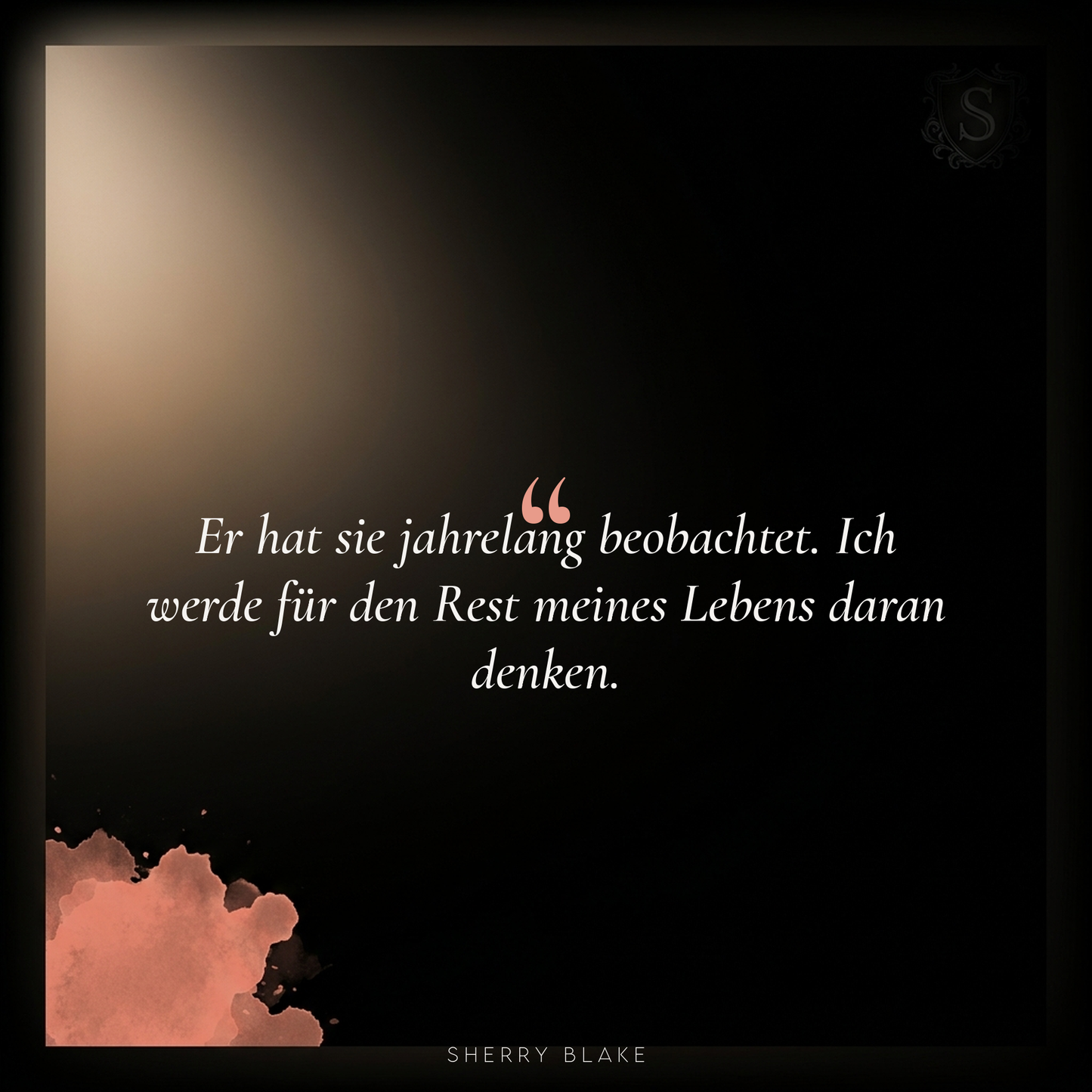 Vittoria – Sherry Blake: “Er hat sie jahrelang beobachtet. Ich werde für immer daran denken.” | Sartori-Syndicate Dark-Mafia-Romance