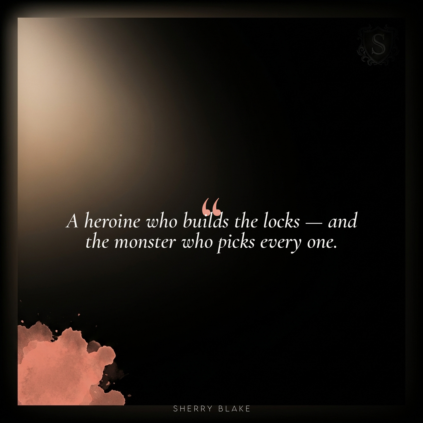 Vittoria – Sherry Blake: “A heroine who builds the locks and the monster who picks every one” | Sartori Syndicate dark mafia romance
