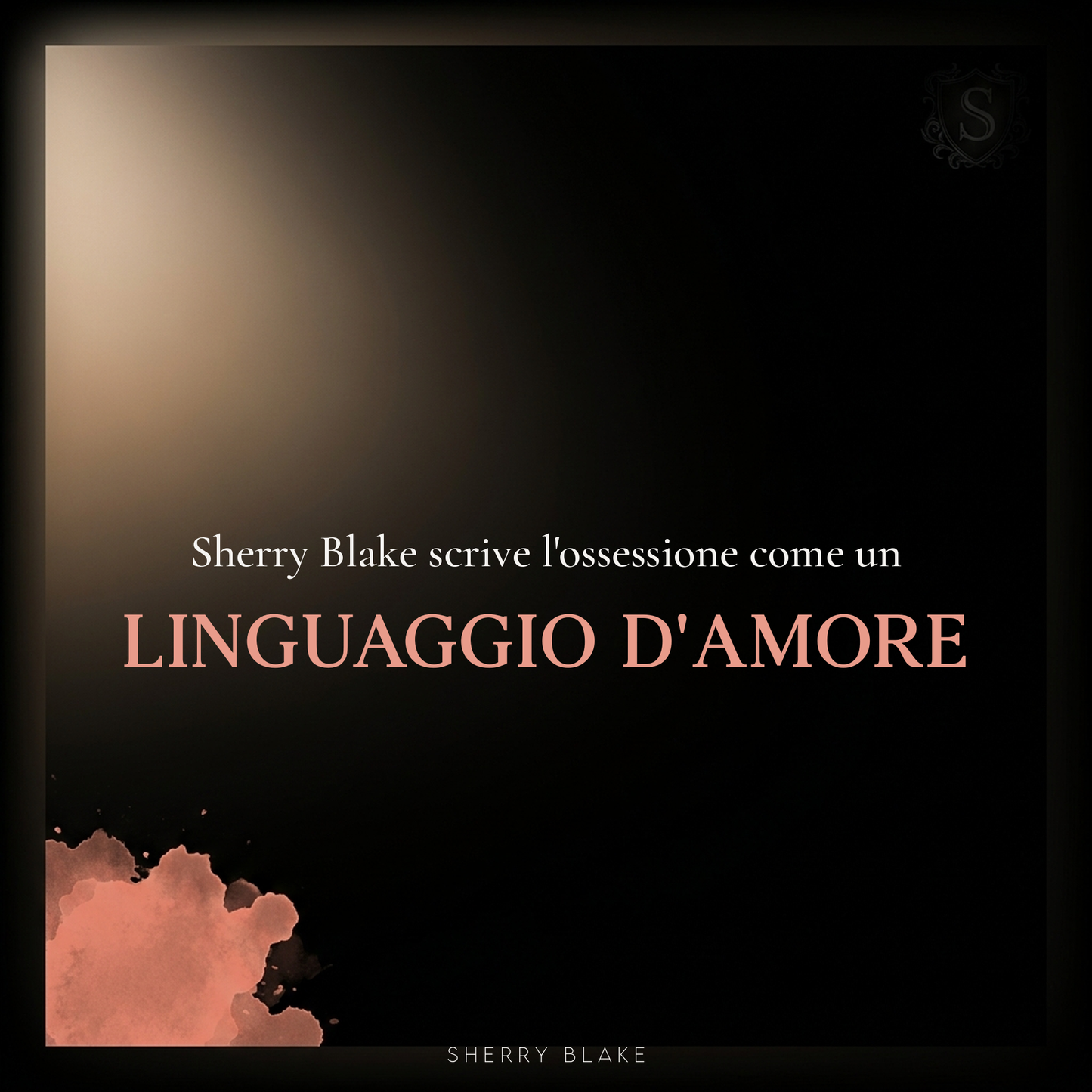 Vittoria – Sherry Blake: “Sherry Blake scrive l'ossessione come un linguaggio d'amore” | Sartori Syndicate, dark romance mafioso
